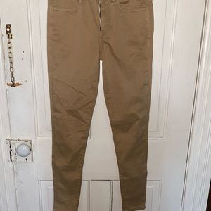 american eagle khaki jegging